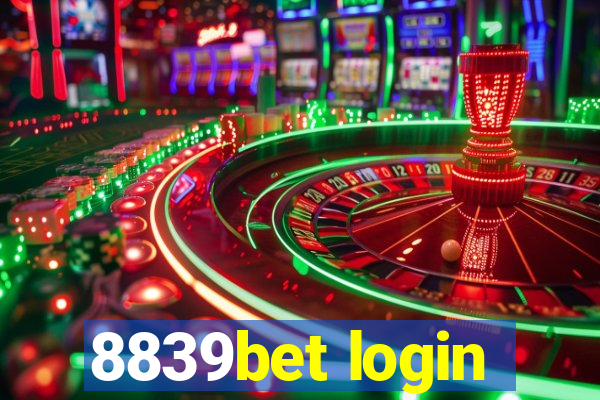 8839bet login